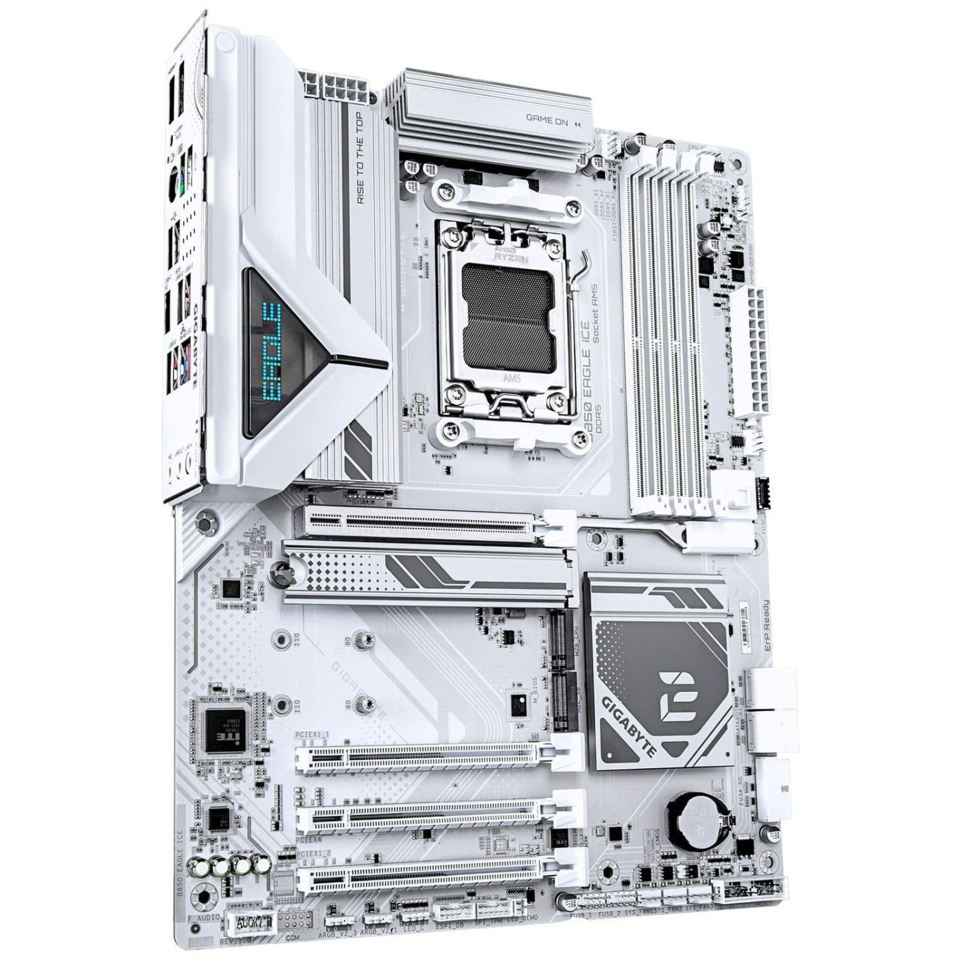 Материнська плата Gigabyte B850 EAGLE ICE (B850 EAGLE ICE) (Socket AM5, AMD B850, ATX)