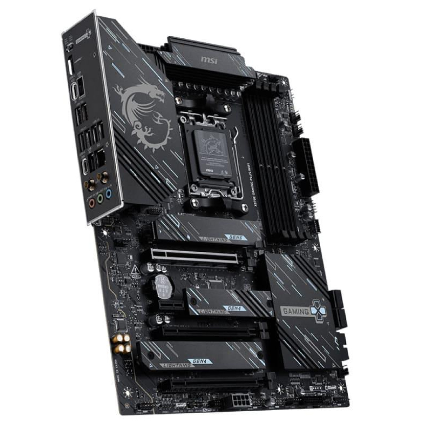 Материнская плата MSI X870E GAMING PLUS WIFI (X870E GAMING PLUS WIFI) (Socket AM5, AMD X870E, ATX)