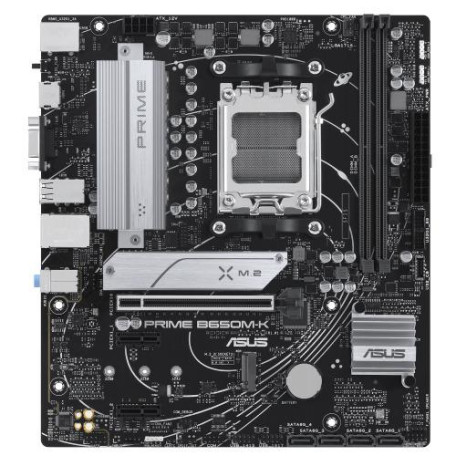 Материнська плата ASUS PRIME B650M-K (PRIME B650M-K) (Socket AM5, AMD B650, Micro-ATX)