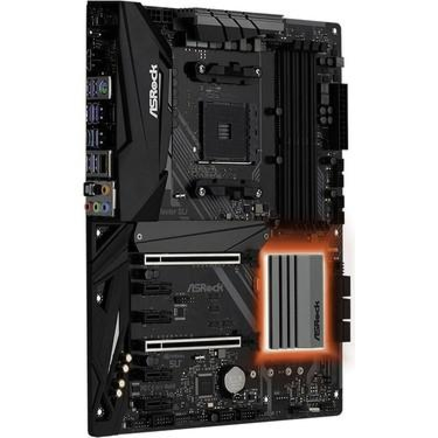 Материнская плата AsRock X470 Master SLI (X470 Master SLI) (Socket AM4, AMD X470, ATX) Б/у,U1
