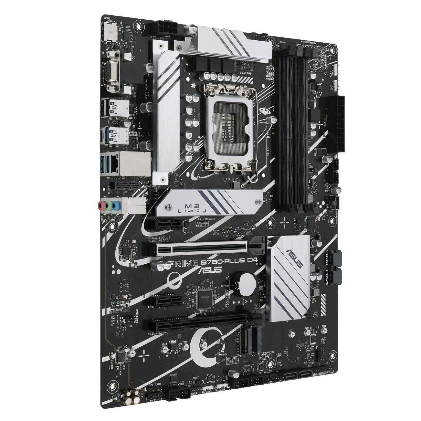 Материнська плата ASUS PRIME B760-PLUS D4 (PRIME B760-PLUS D4) (Socket 1700, Intel B760, ATX)