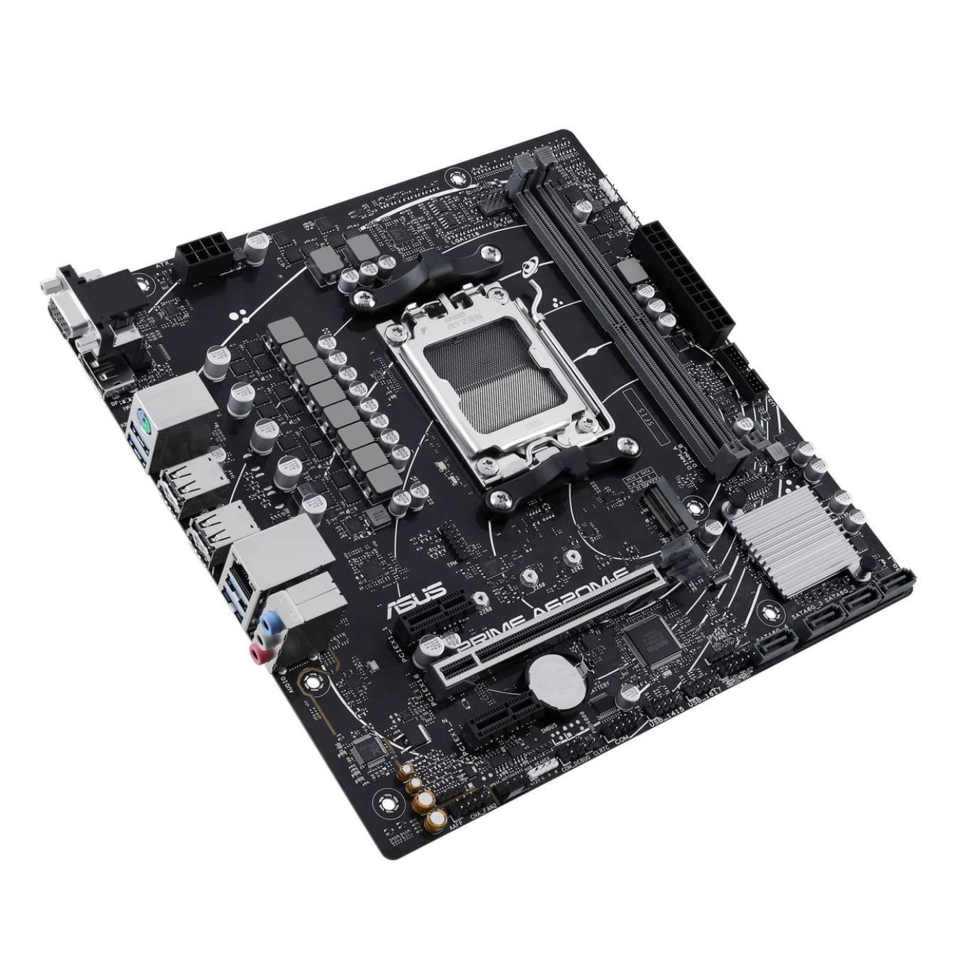 Материнська плата ASUS Prime A620M-E-CSM (PRIME A620M-E-CSM) (Socket AM5, AMD A620, Micro-ATX)
