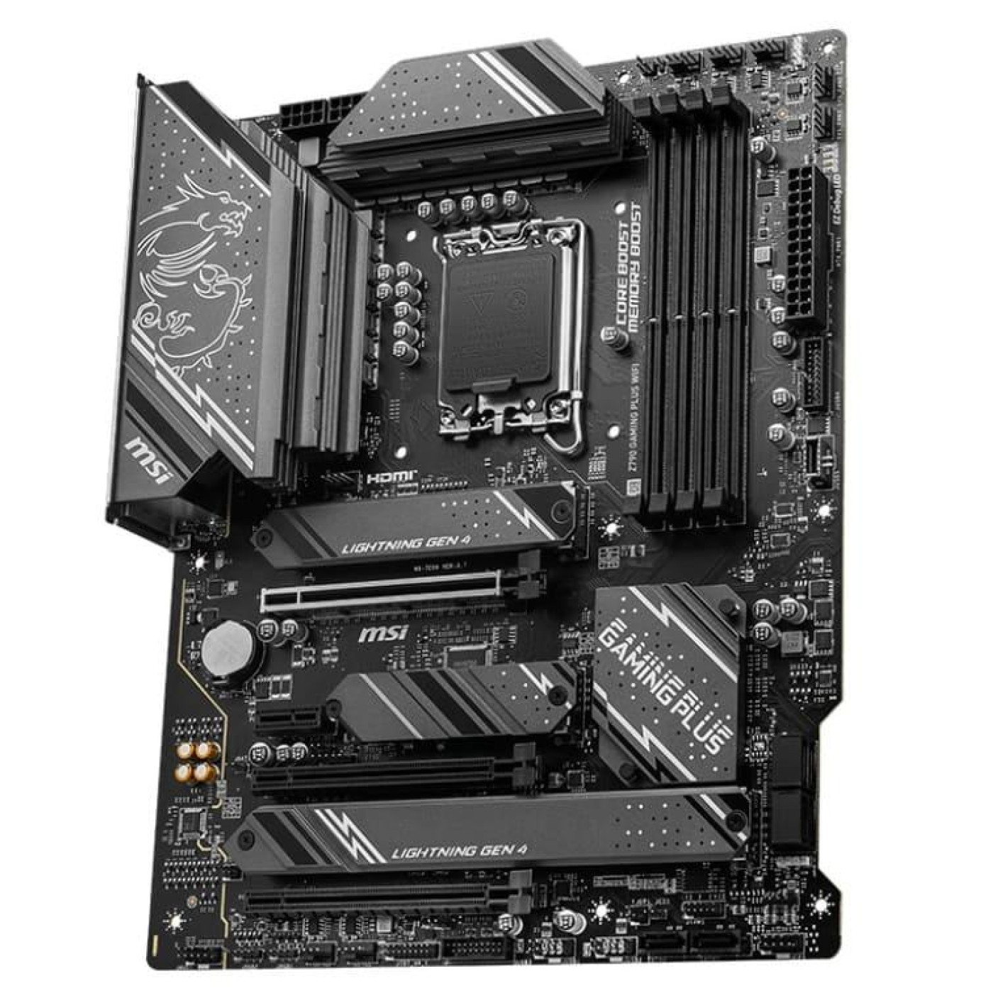 Материнська плата MSI Z790 GAMING PLUS WIFI (Z790 GAMING PLUS WIFI) (Socket 1700, Intel Z790, ATX) Б/в
