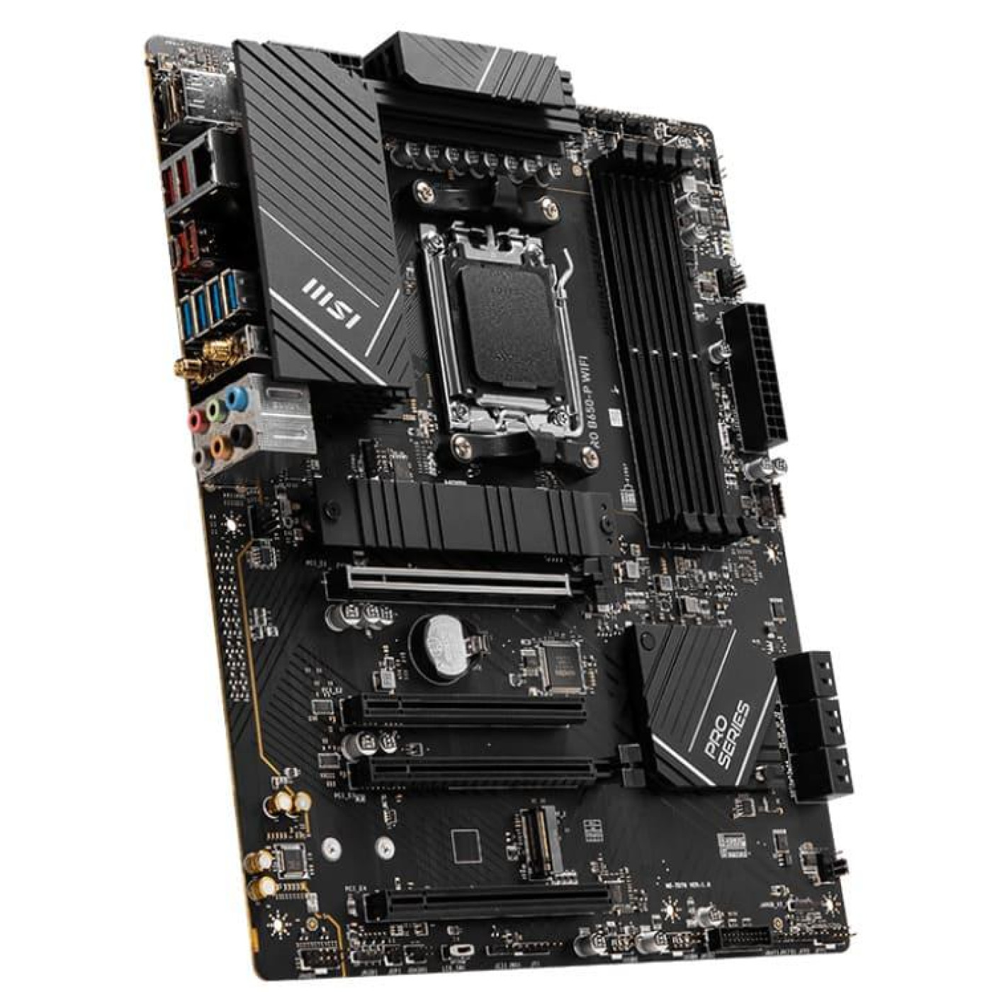 Материнська плата MSI PRO B650-P WIFI (PRO B650-P WIFI) (Socket AM5, AMD B650, ATX) Б/в