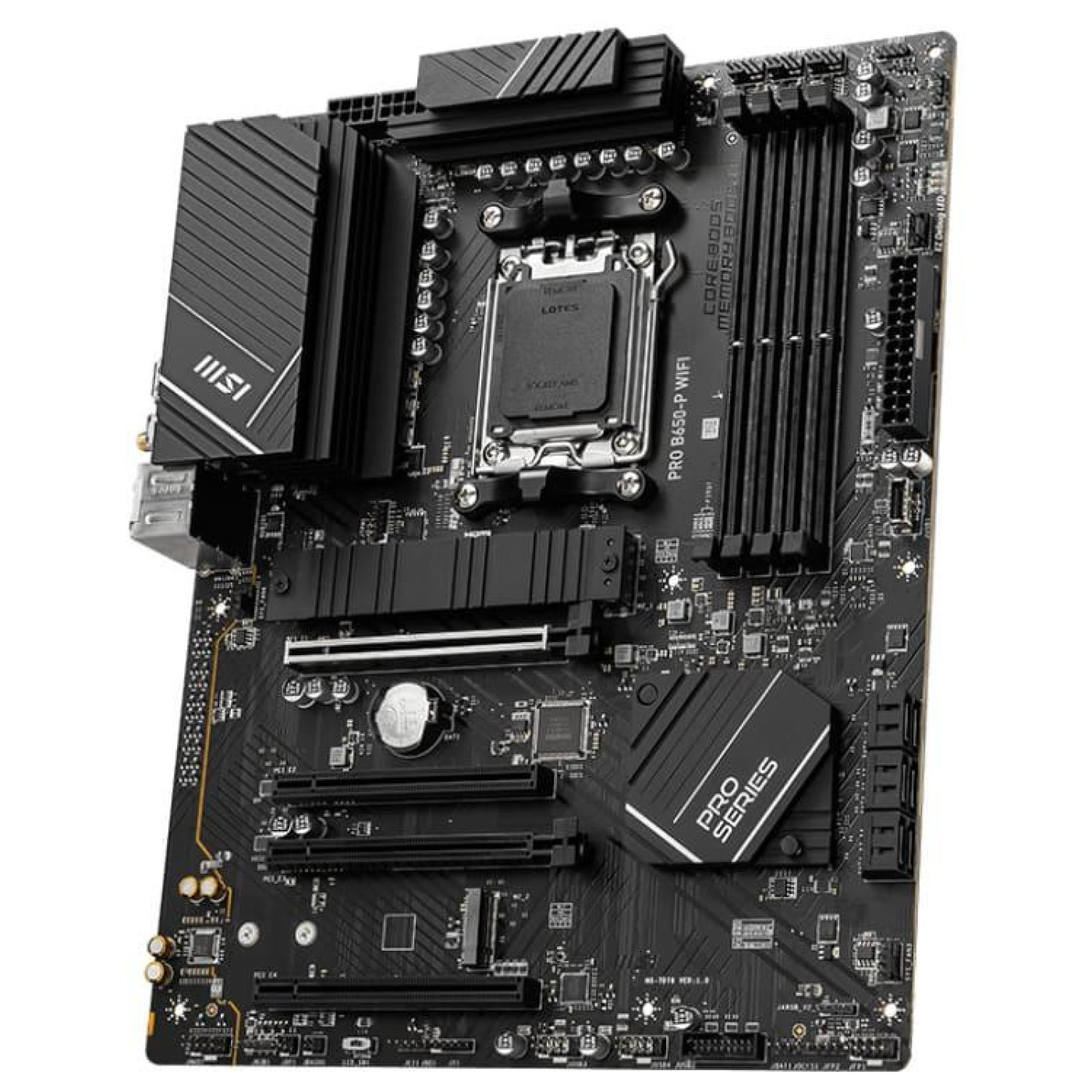 Материнська плата MSI PRO B650-P WIFI (PRO B650-P WIFI) (Socket AM5, AMD B650, ATX) Б/в