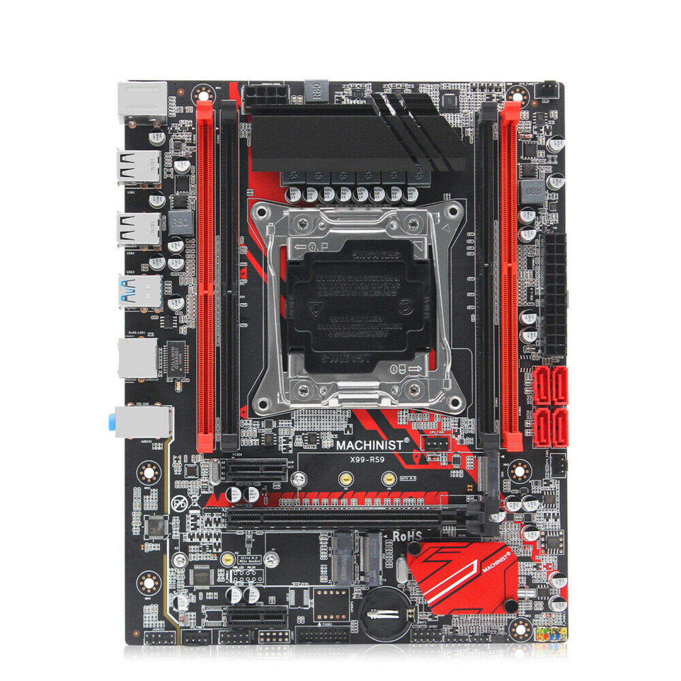 Материнская плата Machinist X99-RS9 (X99-RS9) (Socket 2011 v3, Intel X99, Micro-ATX)