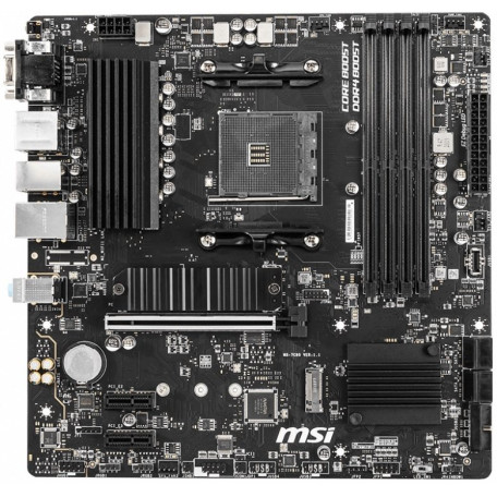 Материнська плата MSI B550M PRO-VDH (B550M PRO-VDH) (Socket AM4, AMD B550, Micro-ATX) Б/в