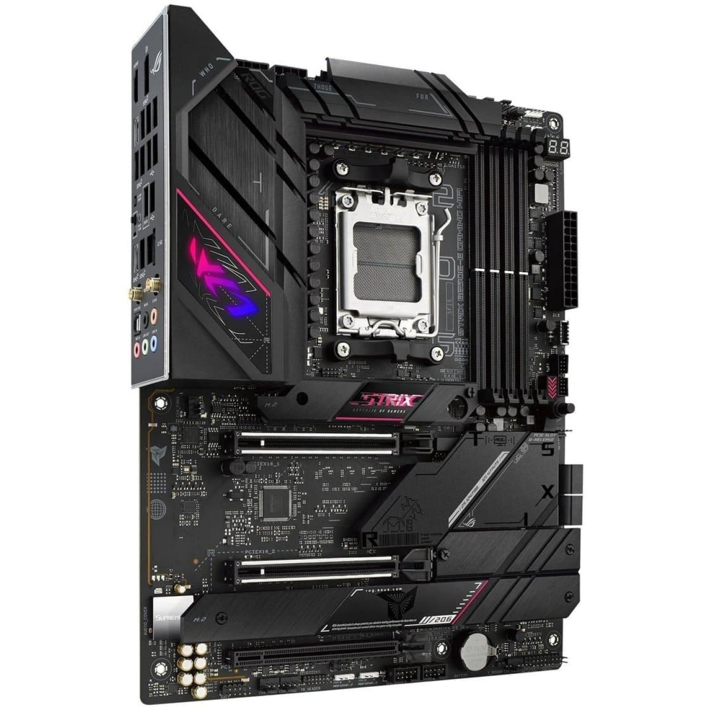 Материнська плата ASUS ROG STRIX B650E-E GAMING WIFI (ROG STRIX B650E-E GAMING WIFI) (Socket AM5, AMD B650, ATX) Б/в
