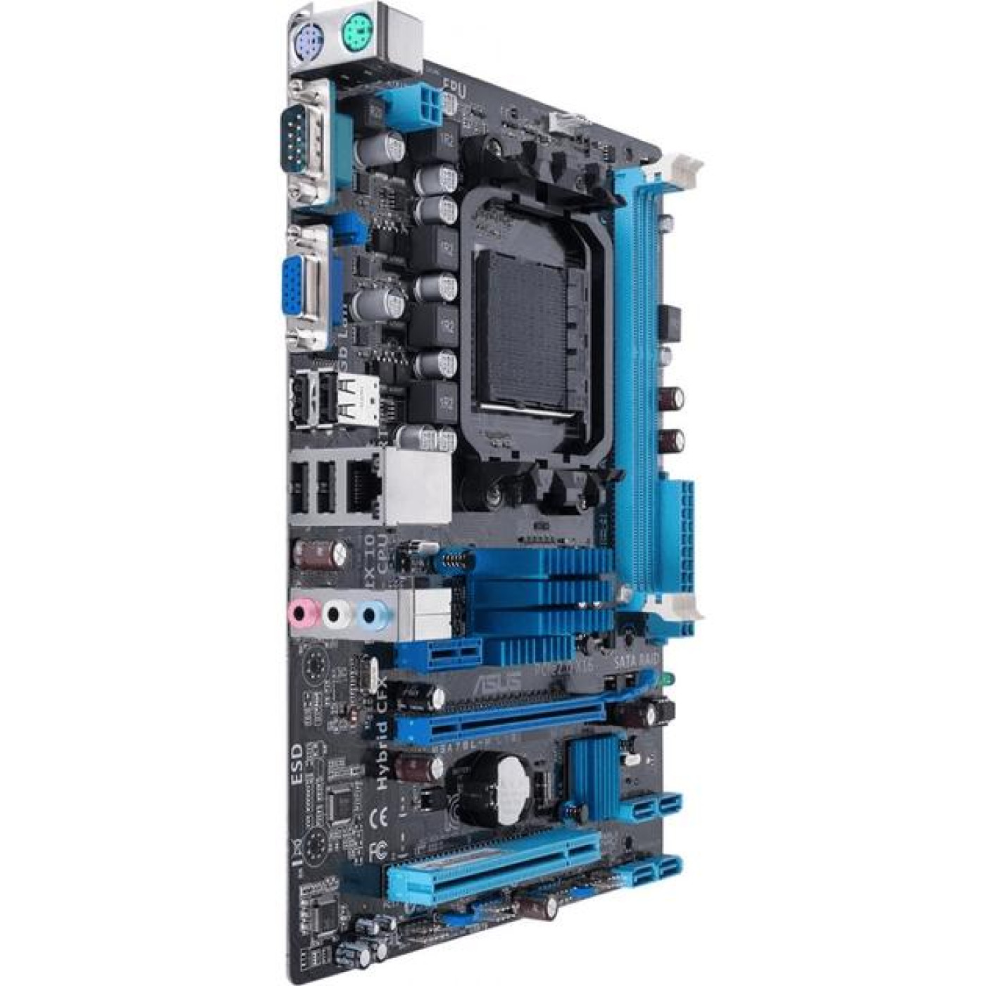 Материнська плата ASUS M5A78L-M LX3 (M5A78L-M LX3) (Socket AM3+, AMD 760G, Micro-ATX) Б/в