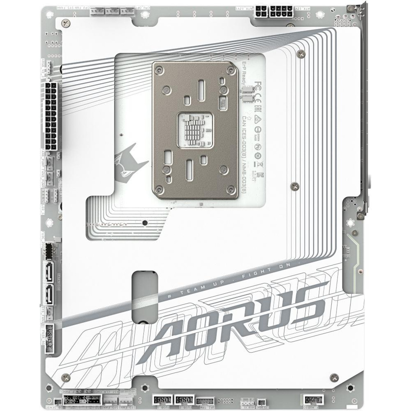 Материнська плата Gigabyte B850 AORUS STEALTH ICE (B850 AORUS STEALTH ICE) (Socket AM5, AMD B850, ATX)