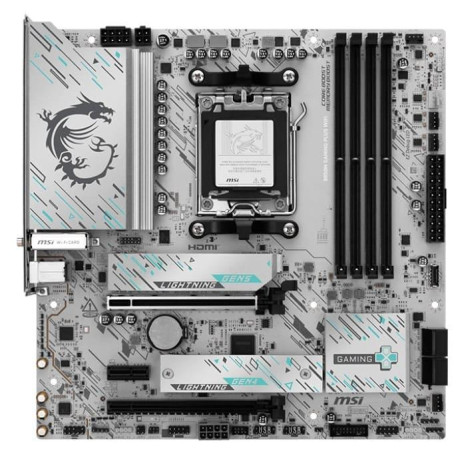 Материнська плата MSI B850M GAMING PLUS WIFI (B850M GAMING PLUS WIFI) (Socket AM5, AMD B850, Micro-ATX) FR