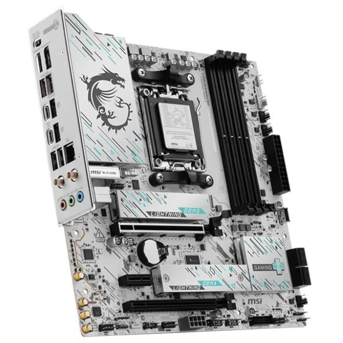 Материнська плата MSI B850M GAMING PLUS WIFI (B850M GAMING PLUS WIFI) (Socket AM5, AMD B850, Micro-ATX)