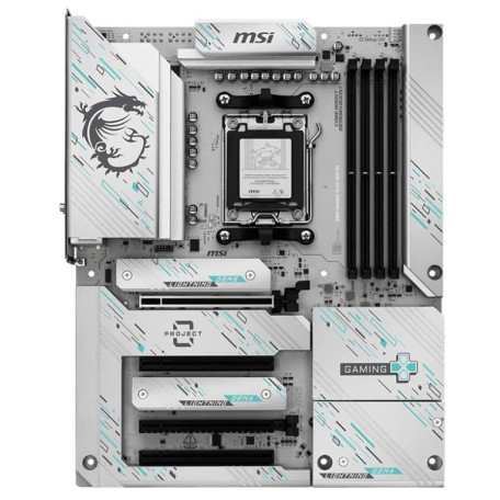 Материнська плата MSI B850 GAMING PLUS WIFI PZ (B850 GAMING PLUS WIFI PZ) (Socket AM5, AMD B850, ATX)