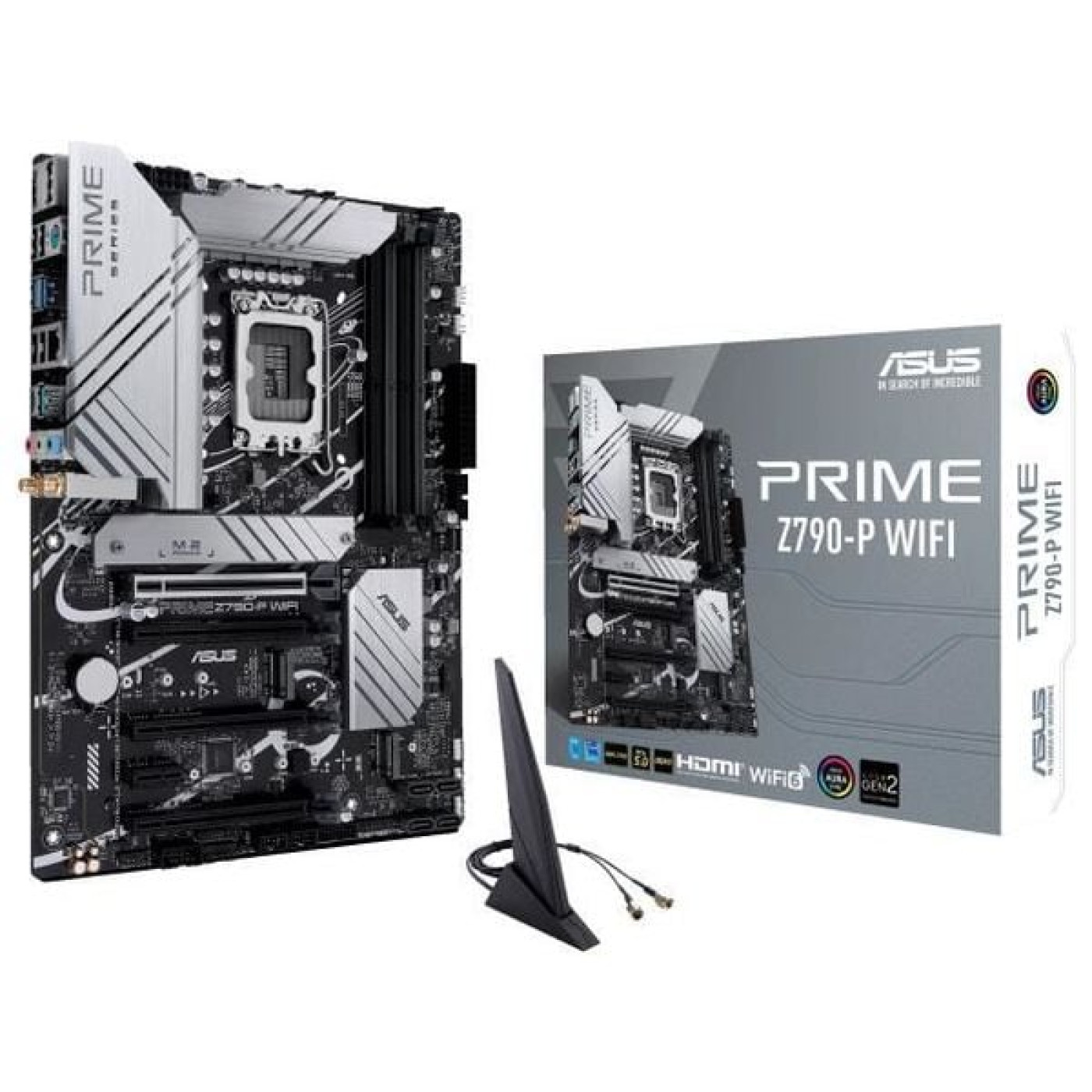 Материнська плата ASUS PRIME Z790-P WIFI (PRIME Z790-P WIFI) (Socket 1700, Intel Z790, ATX) Б/в