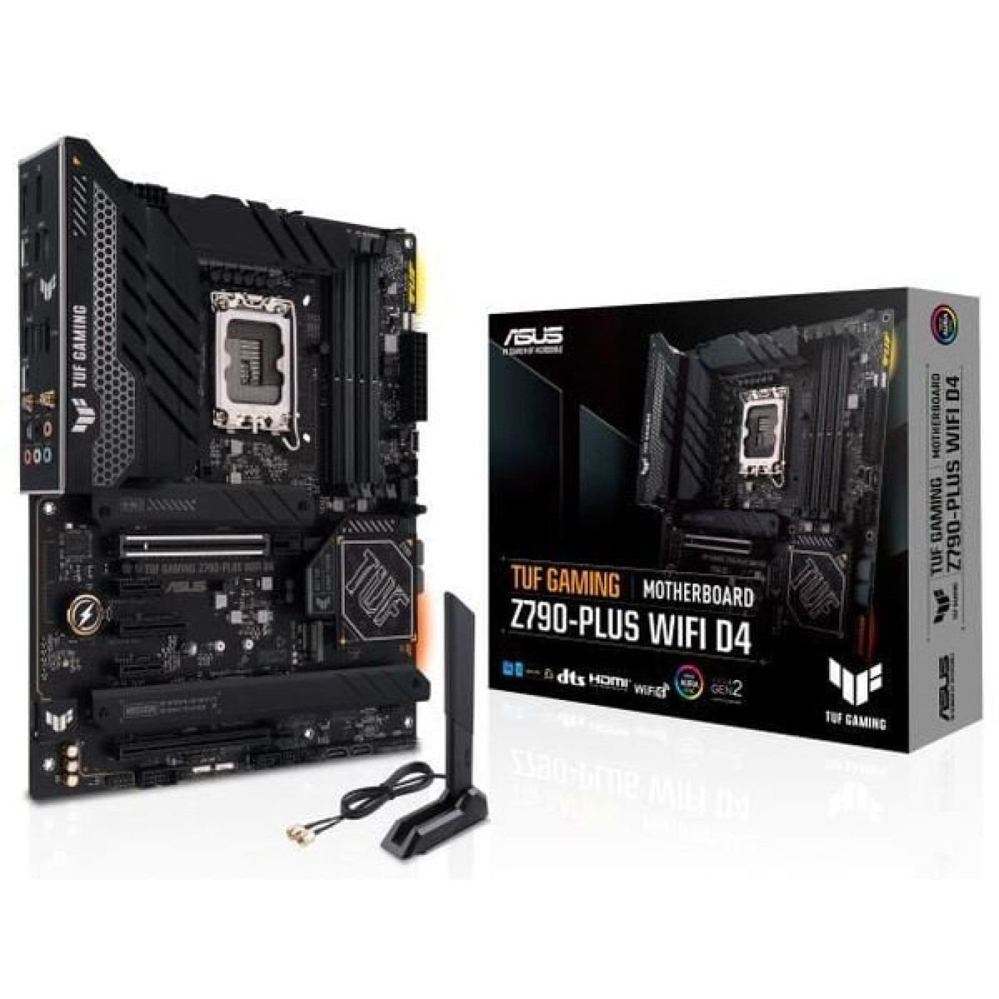 Материнська плата ASUS TUF Gaming Z790-PLUS WIFI D4 (TUF Gaming Z790-PLUS WIFI D4) (Socket 1700, Intel Z790, ATX)