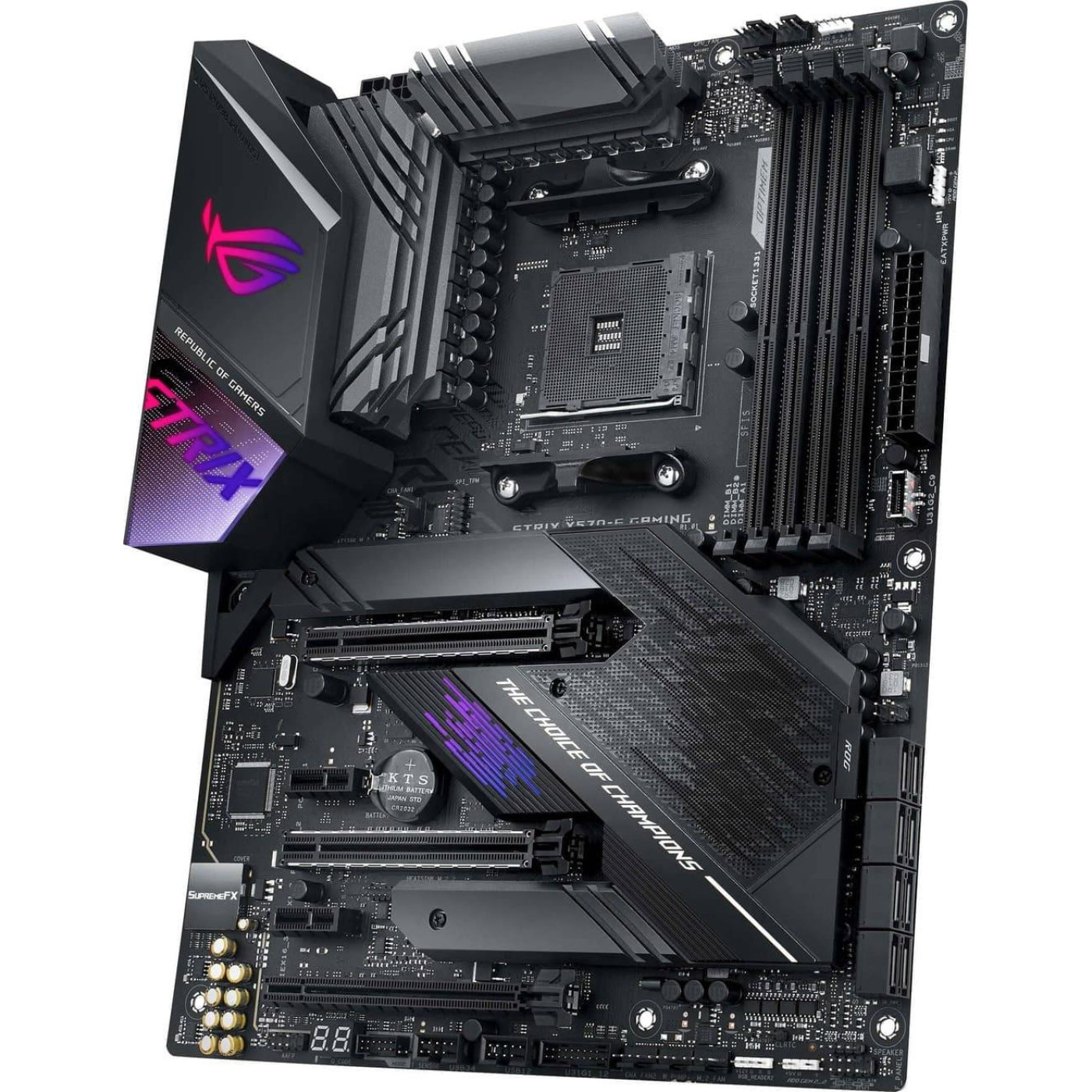 Материнська плата ASUS ROG STRIX X570-E Gaming (ROG Strix X570-E Gaming) (Socket AM4, AMD X570, ATX)