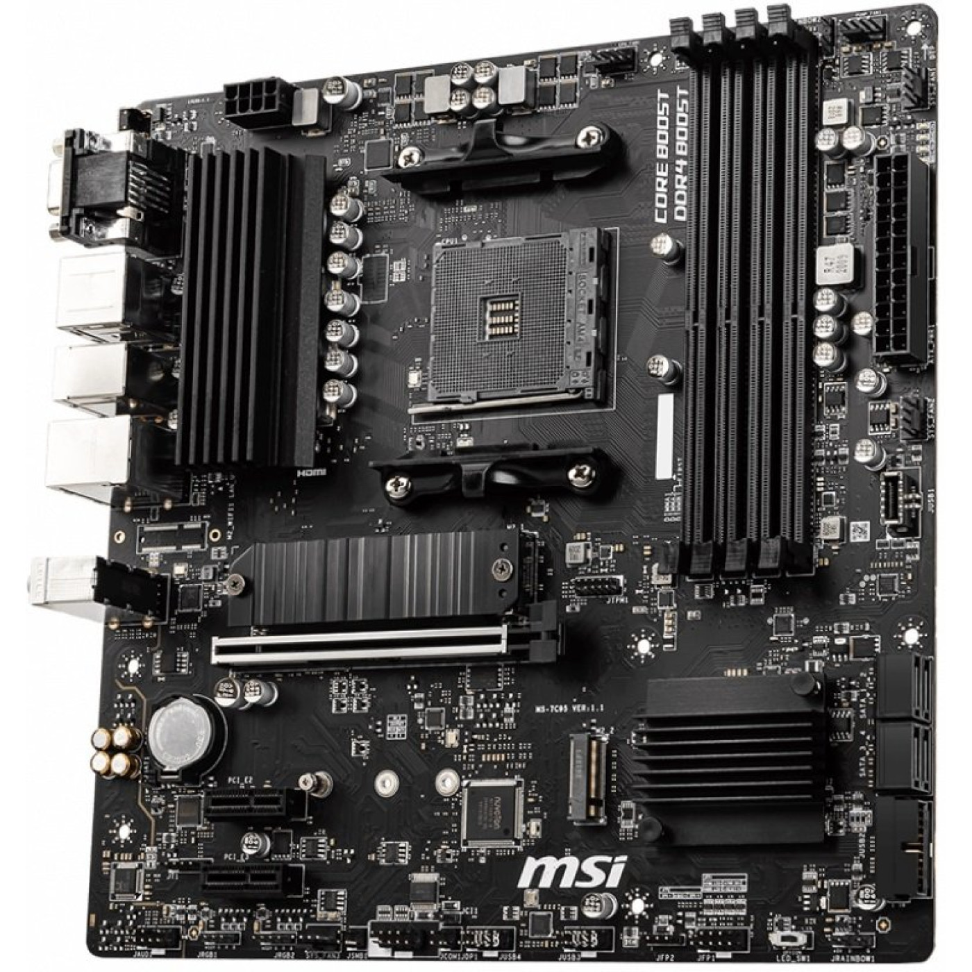 Материнська плата MSI B550M PRO-VDH (B550M PRO-VDH) (Socket AM4, AMD B550, Micro-ATX)
