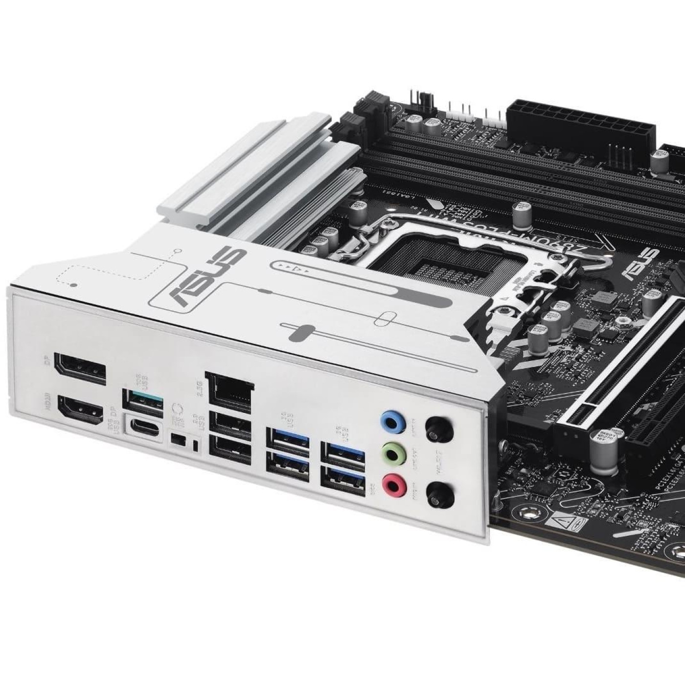 Материнська плата ASUS PRIME Z890M-PLUS WIFI (PRIME Z890M-PLUS WIFI) (Socket 1851, Intel Z890, Micro-ATX)