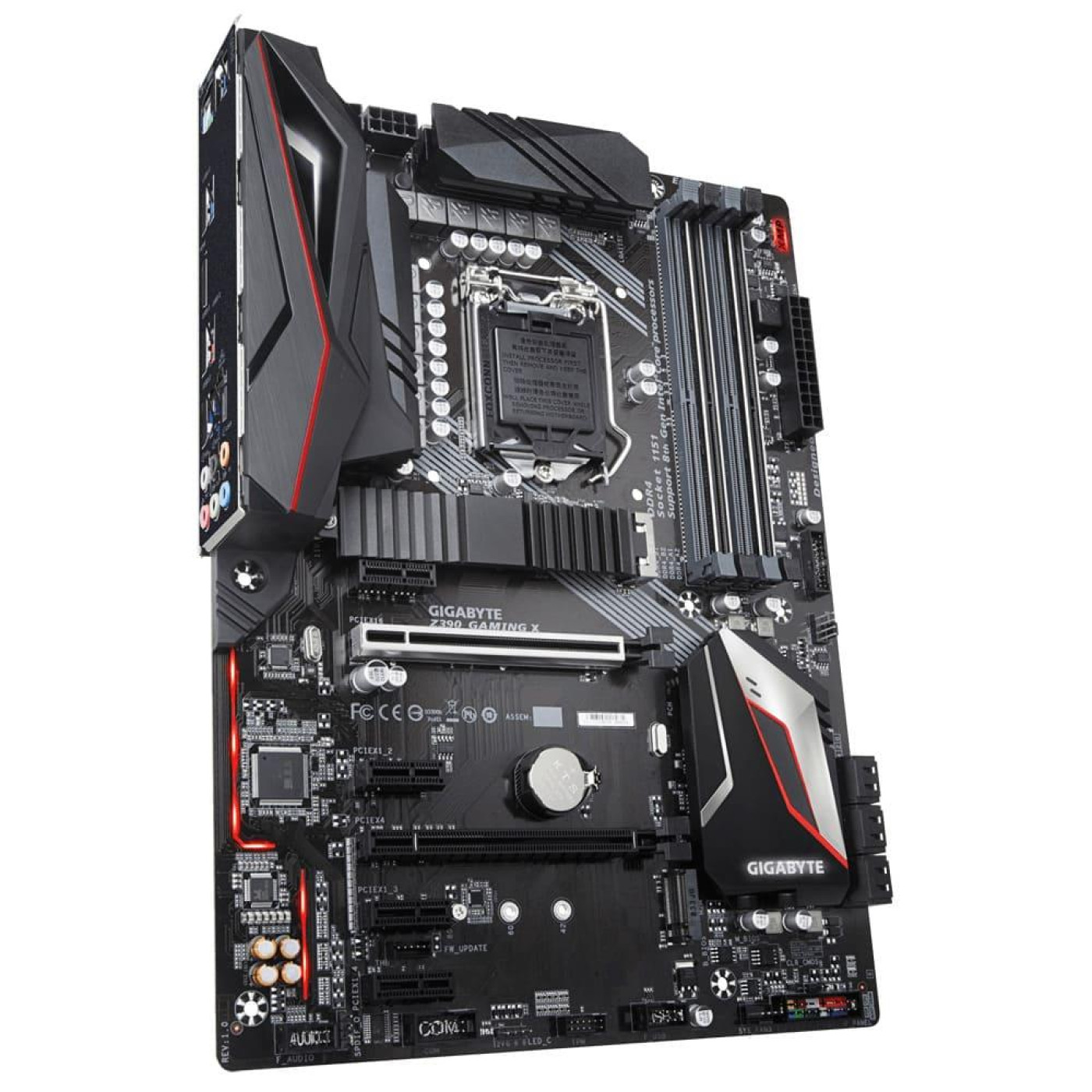 Материнская плата Gigabyte Z390 Gaming X (Z390 Gaming X) (Socket 1151 v2, Intel Z390, ATX) Б/у
