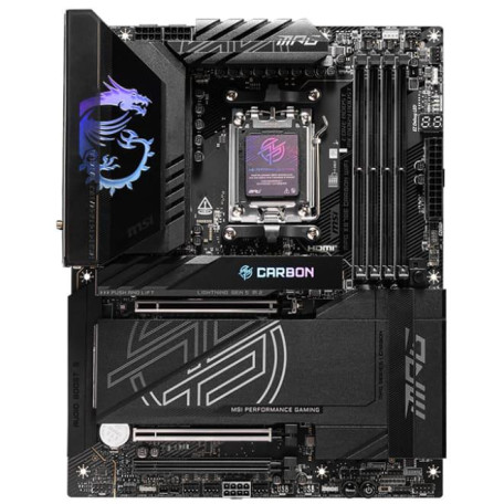 Материнська плата MSI MPG X870E CARBON WIFI (MPG X870E CARBON WIFI) (Socket AM5, AMD X870E, ATX) FR
