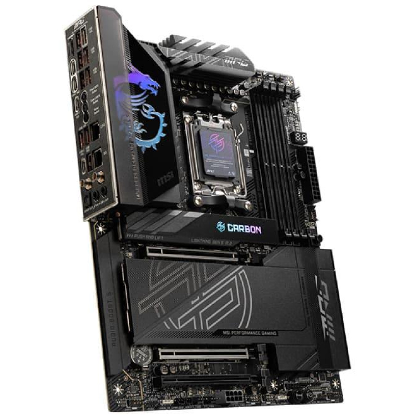 Материнская плата MSI MPG X870E CARBON WIFI (MPG X870E CARBON WIFI) (Socket AM5, AMD X870E, ATX)