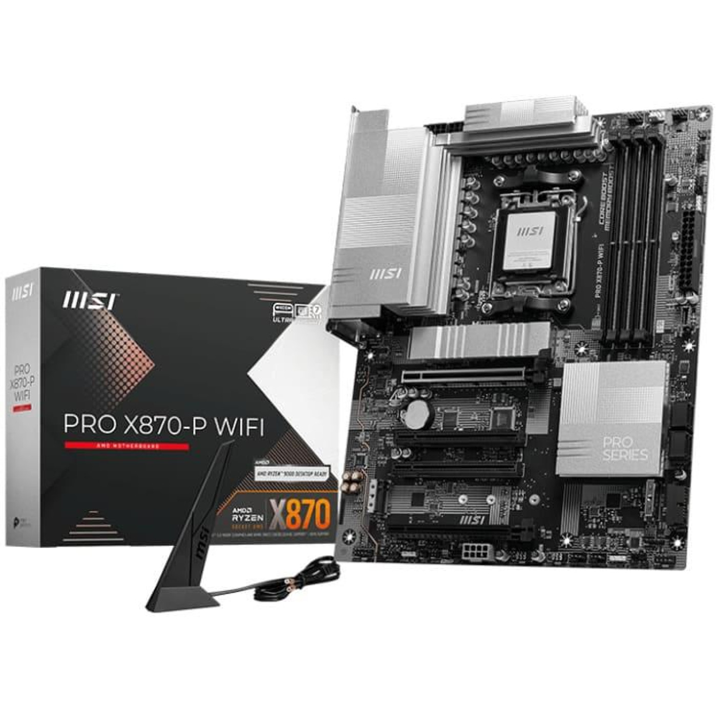 Материнская плата MSI PRO X870-P WIFI (PRO X870-P WIFI) (Socket AM5, AMD X870, ATX) Б/у