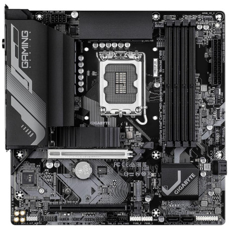 Материнська плата GIGABYTE B760M GAMING X WIFI6E GEN5 (B760M GAMING X WIFI6E GEN5) (Socket 1700, Intel B760, Micro-ATX) U1