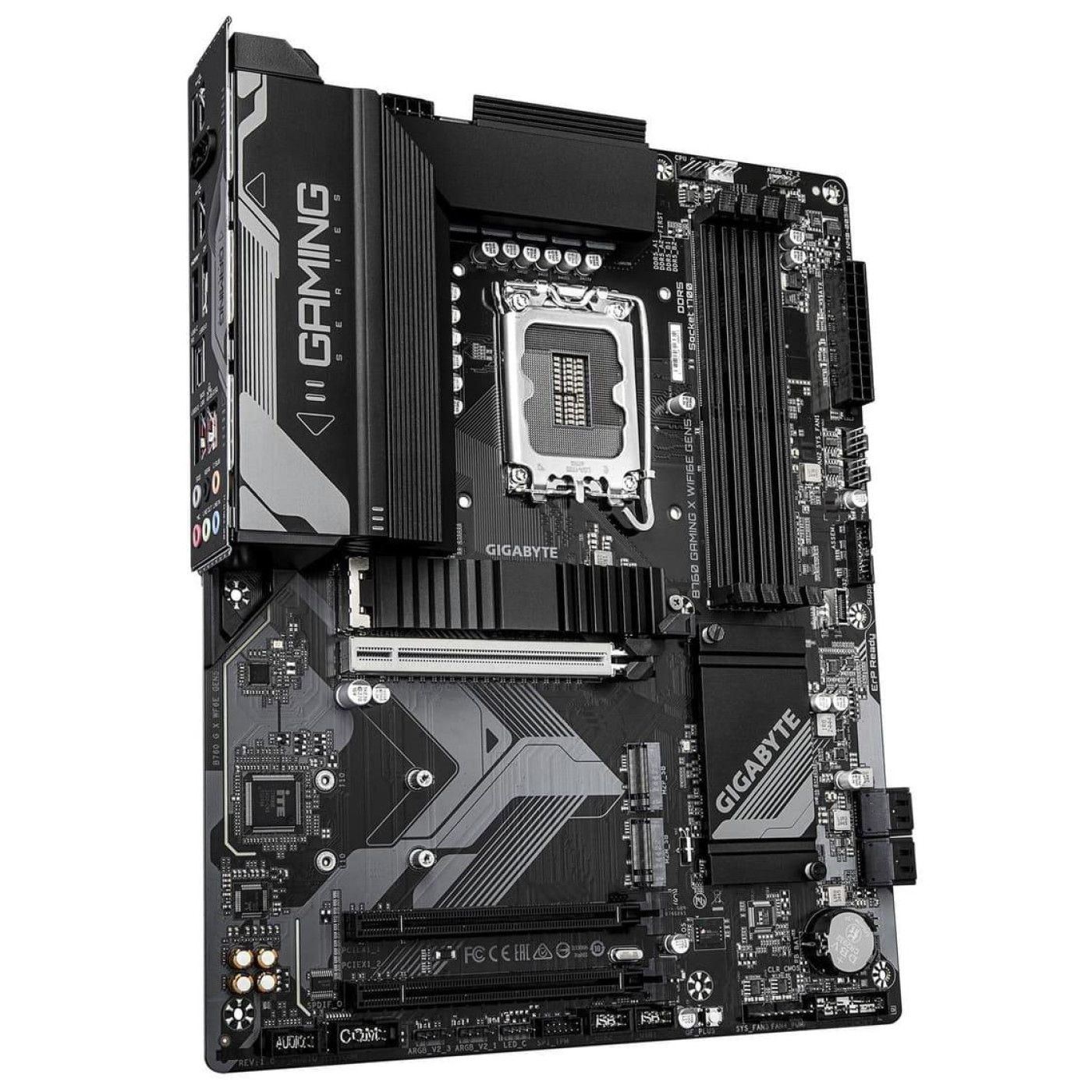 Материнська плата GIGABYTE B760 GAMING X WIFI6E GEN5 (B760 GAMING X WIFI6E GEN5) (Socket 1700, Intel B760, ATX)