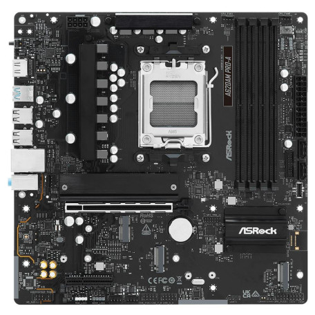Материнська плата AsRock A620AM PRO-A (A620AM PRO-A) (Socket AM5, AMD A620A, Micro-ATX)