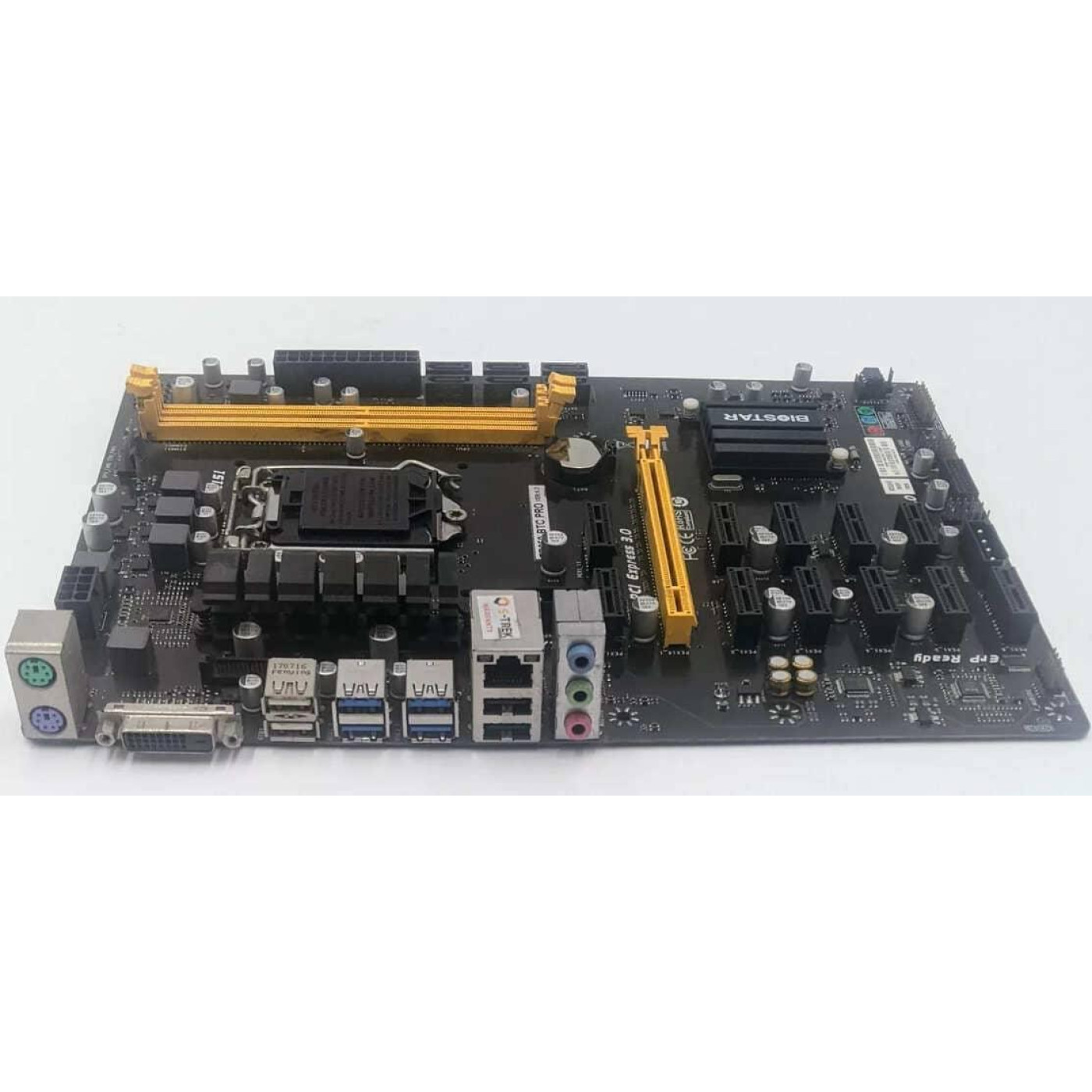 Материнская плата Biostar TB250-BTC PRO Ver. 6.2 (TB250-BTC PRO Ver. 6.2) (Socket 1151, Intel B250, ATX)