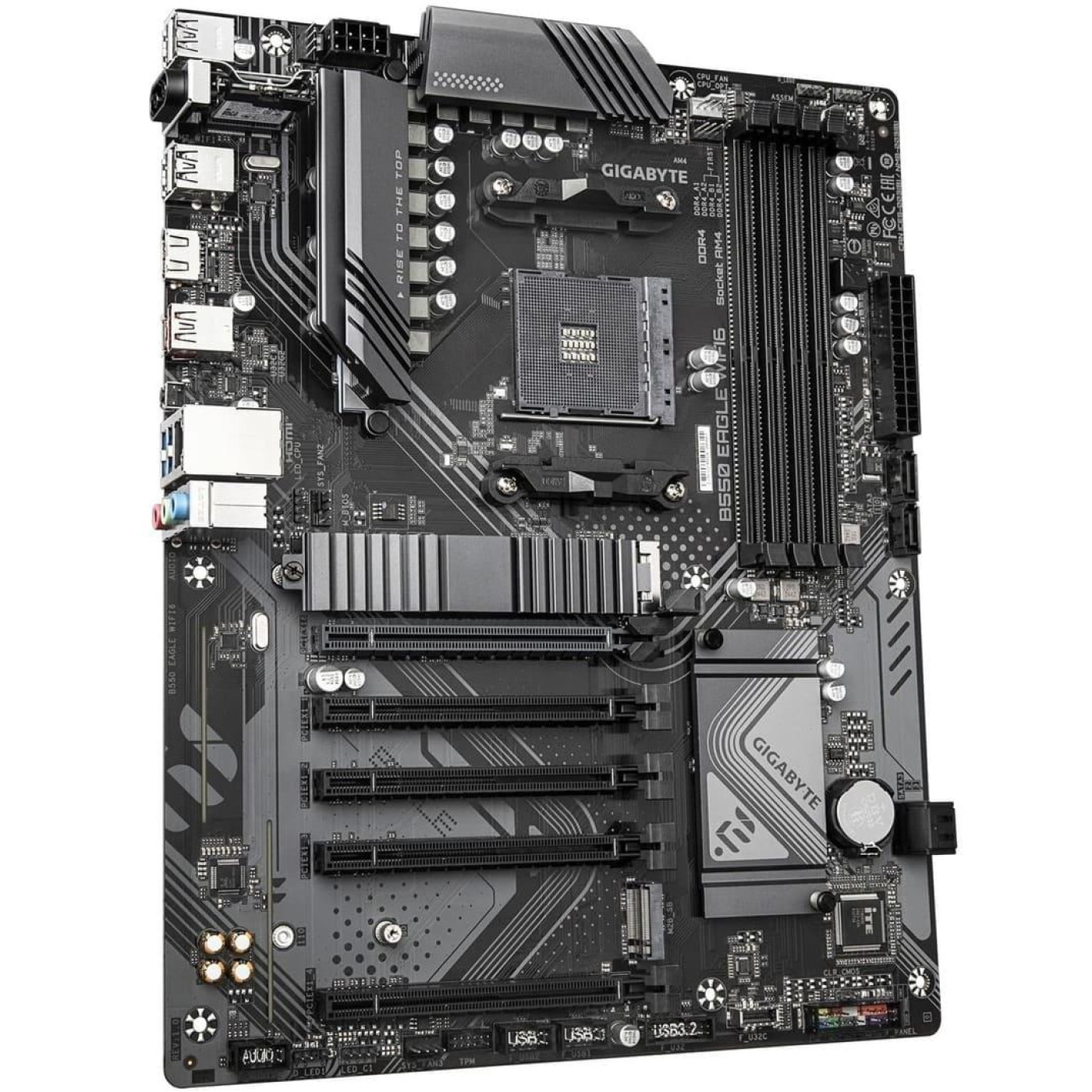 Материнська плата Gigabyte B550 EAGLE WIFI6 (B550 EAGLE WIFI6) (Socket AM4, AMD B550, ATX)