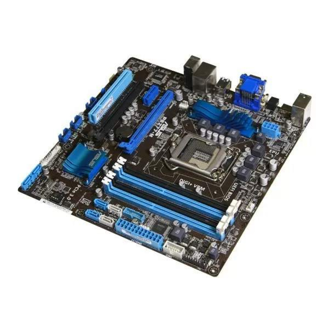 Материнская плата ASUS P8Z77-M (P8Z77-M) (Socket 1155, Intel Z77, Micro-ATX)