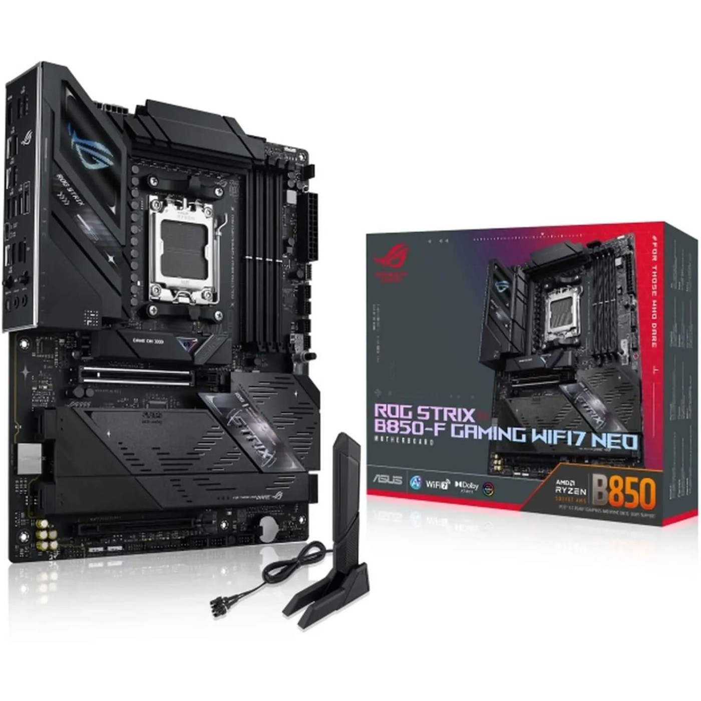 Материнская плата ASUS ROG STRIX B850-F GAMING NEO (ROG STRIX B850-F GAMING NEO) (Socket AM5, AMD B850, ATX)