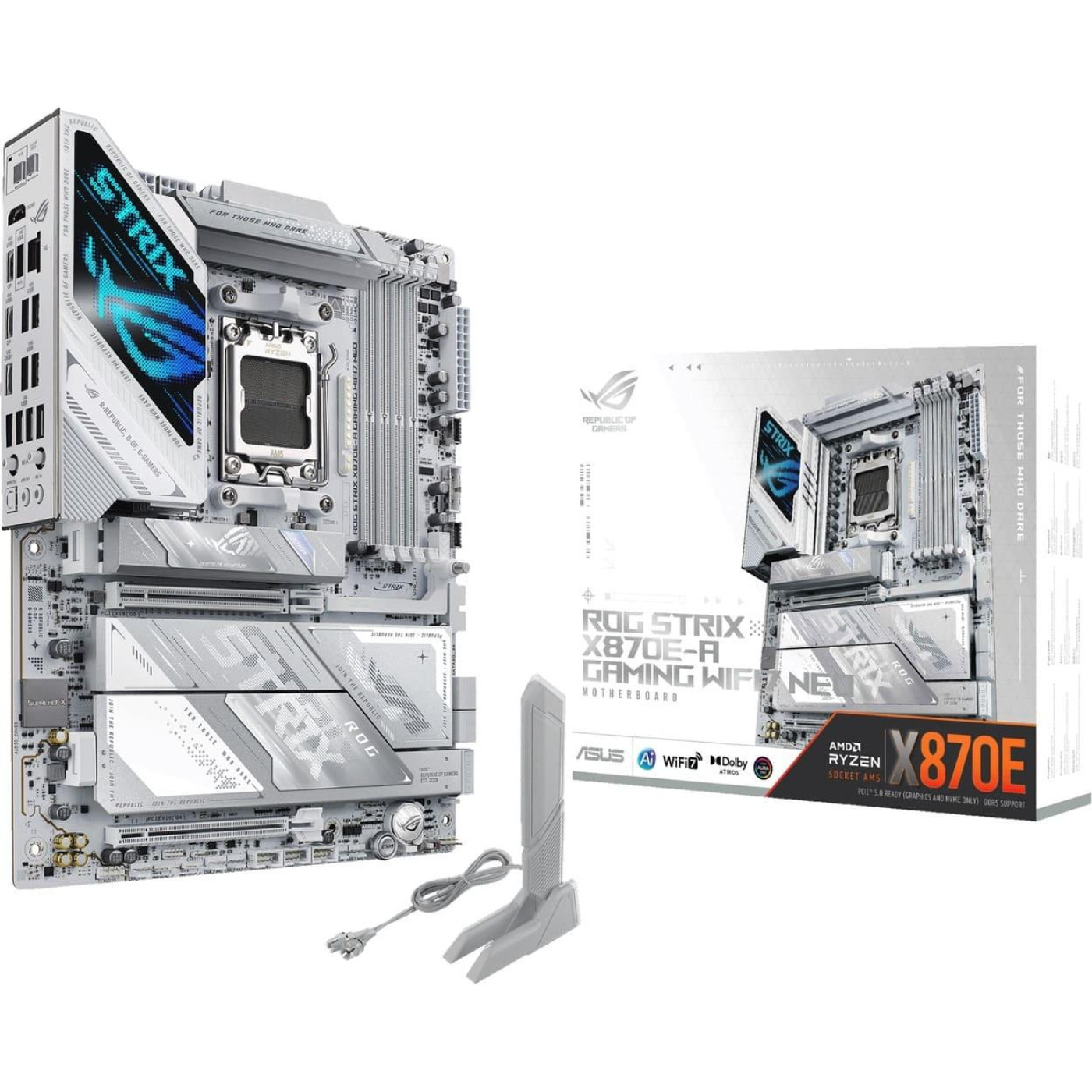 Материнская плата ASUS ROG STRIX X870E-A GAMING NEO (ROG STRIX X870E-A GAMING NEO) (Socket AM5, AMD X870E, ATX)