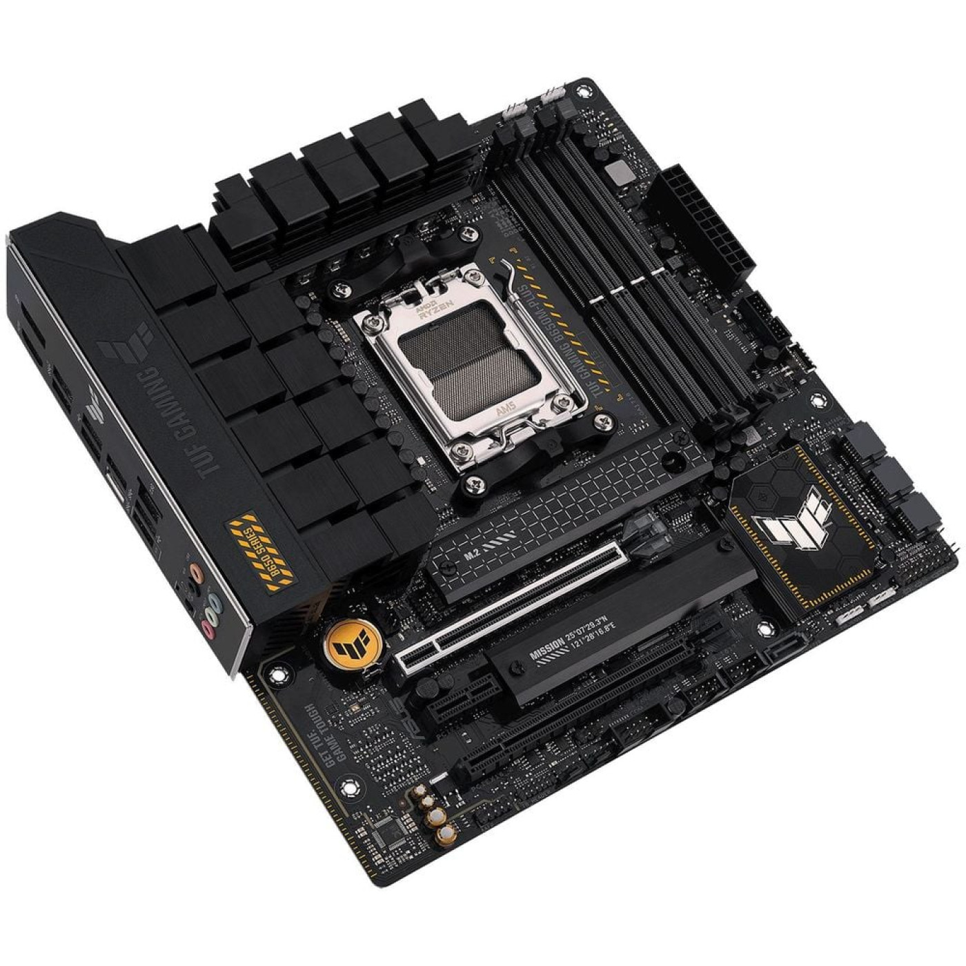 Материнская плата ASUS TUF GAMING B650M-PLUS (TUF GAMING B650M-PLUS) (Socket AM5, AMD B650, Micro-ATX)