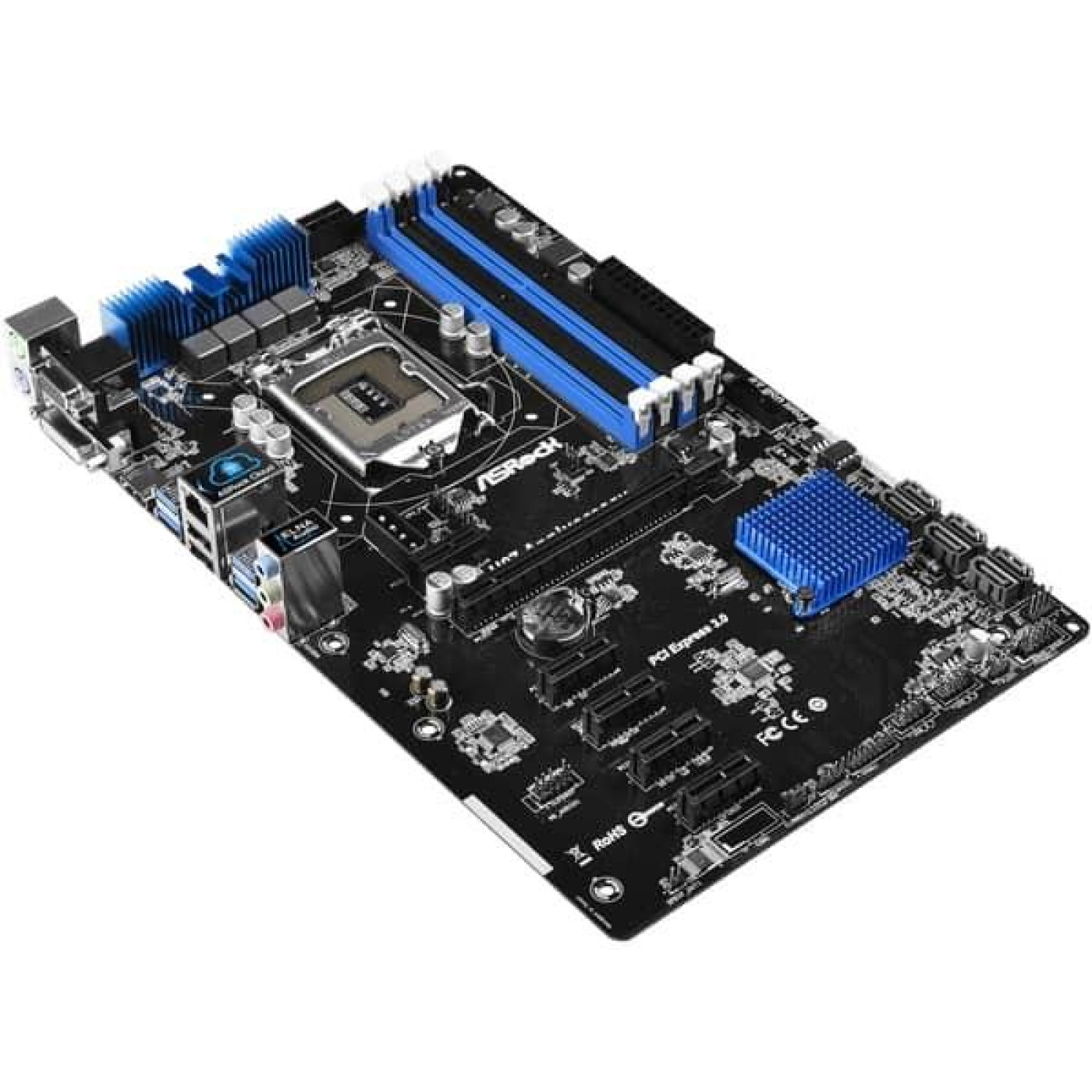 Материнская плата AsRock H97 Anniversary (H97 Anniversary) (s1150, Intel H97, ATX) Б/у,U1
