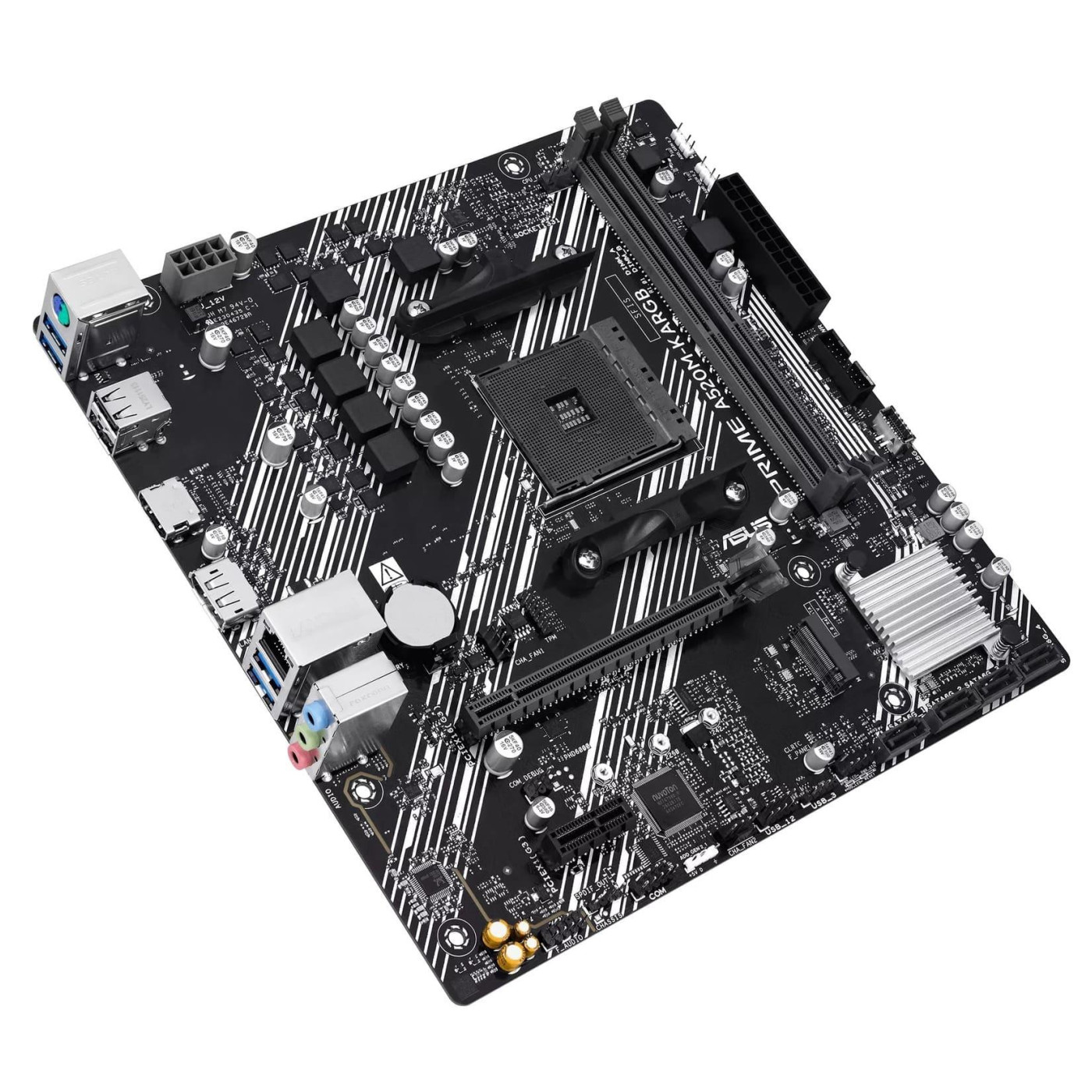 Материнська плата ASUS PRIME A520M-K ARGB (PRIME A520M-K ARGB) (Socket AM4, AMD A520, Micro-ATX)