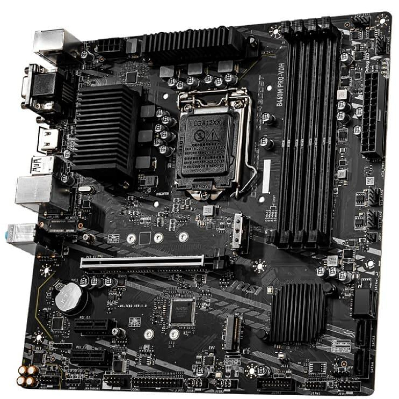 Материнская плата MSI B460M Pro-VDH (B460M PRO-VDH) (Socket 1200, Intel B460, Micro-ATX) Б/у