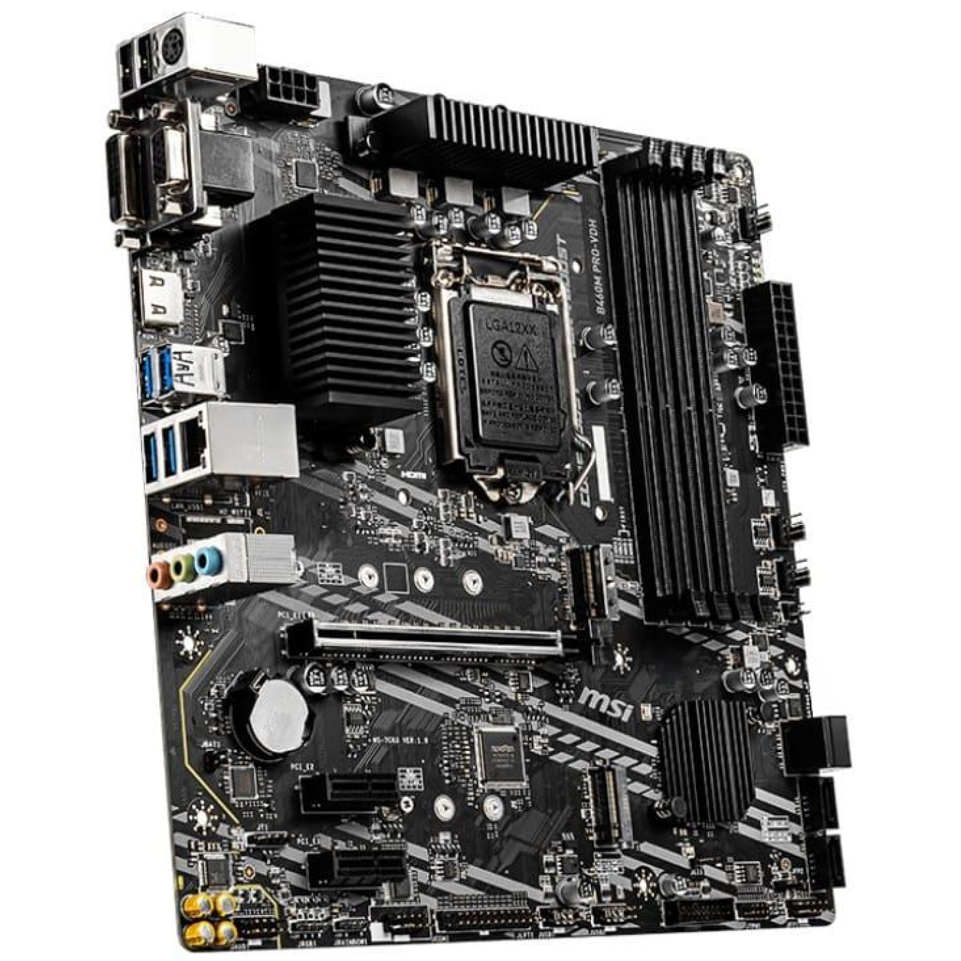 Материнская плата MSI B460M Pro-VDH (B460M PRO-VDH) (Socket 1200, Intel B460, Micro-ATX) Б/у