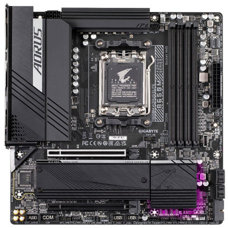 Материнська плата GIGABYTE B650M AORUS ELITE (B650M AORUS ELITE) (Socket AM5, AMD B650, Micro-ATX)