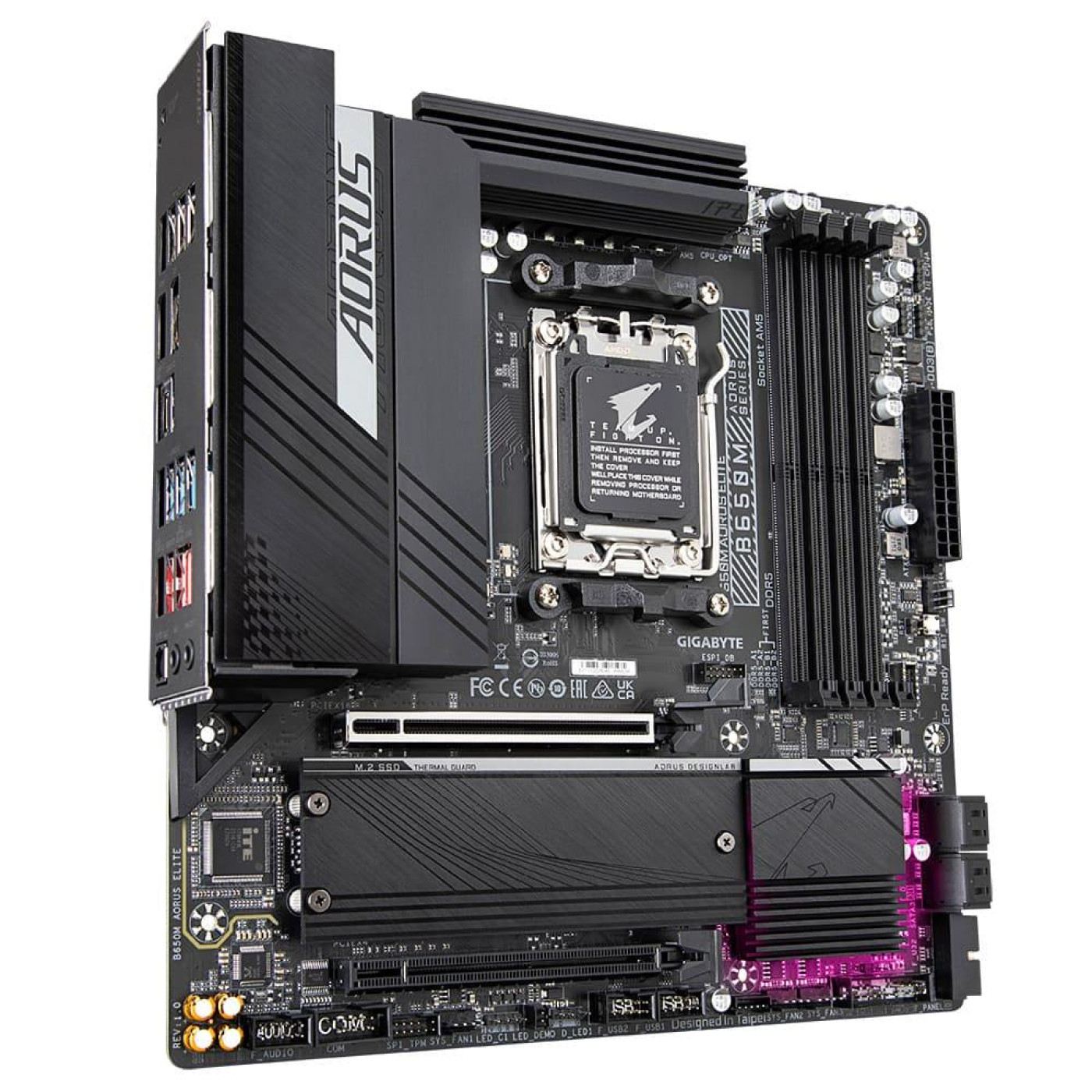 Материнська плата Gigabyte B650M AORUS ELITE (B650M AORUS ELITE) (Socket AM5, AMD B650, Micro-ATX)