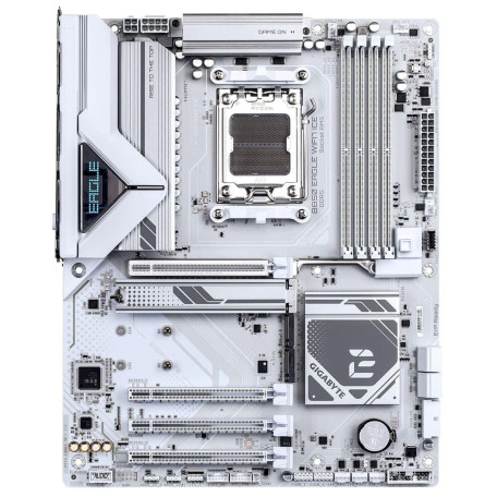 Материнська плата Gigabyte B850 EAGLE WIFI7 ICE (B850 EAGLE WIFI7 ICE) (Socket AM5, AMD B850, ATX)