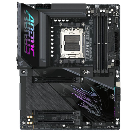 Материнська плата GIGABYTE X870E AORUS PRO X3D (X870E AORUS PRO X3D) (Socket AM5, AMD X870E, ATX)
