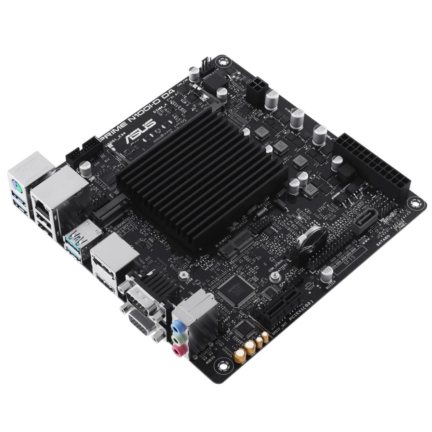 Материнская плата ASUS PRIME N100I-D D4-CSM (PRIME N100I-D D4-CSM) (Integrated CPU, SoC, Mini-ITX)