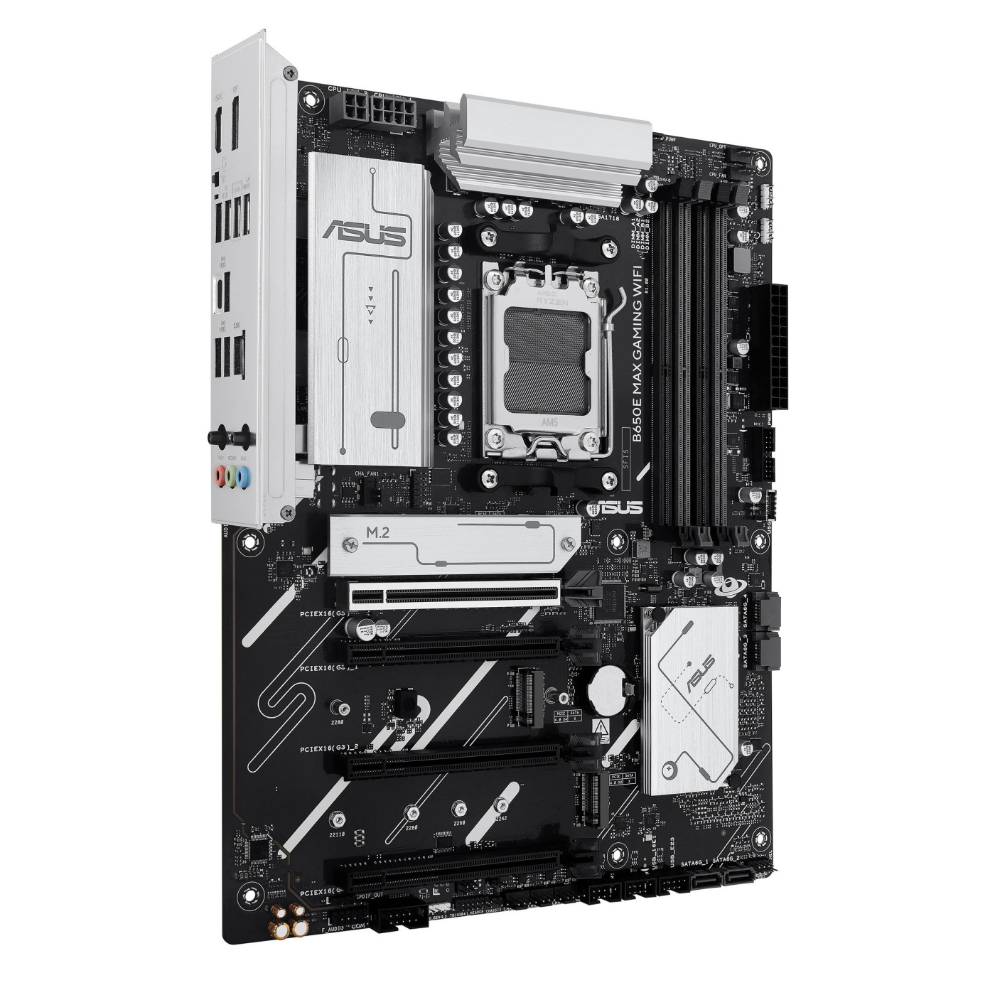 Материнская плата ASUS B650E MAX GAMING WIFI (B650E MAX GAMING WIFI) (Socket AM5, AMD B650, ATX)