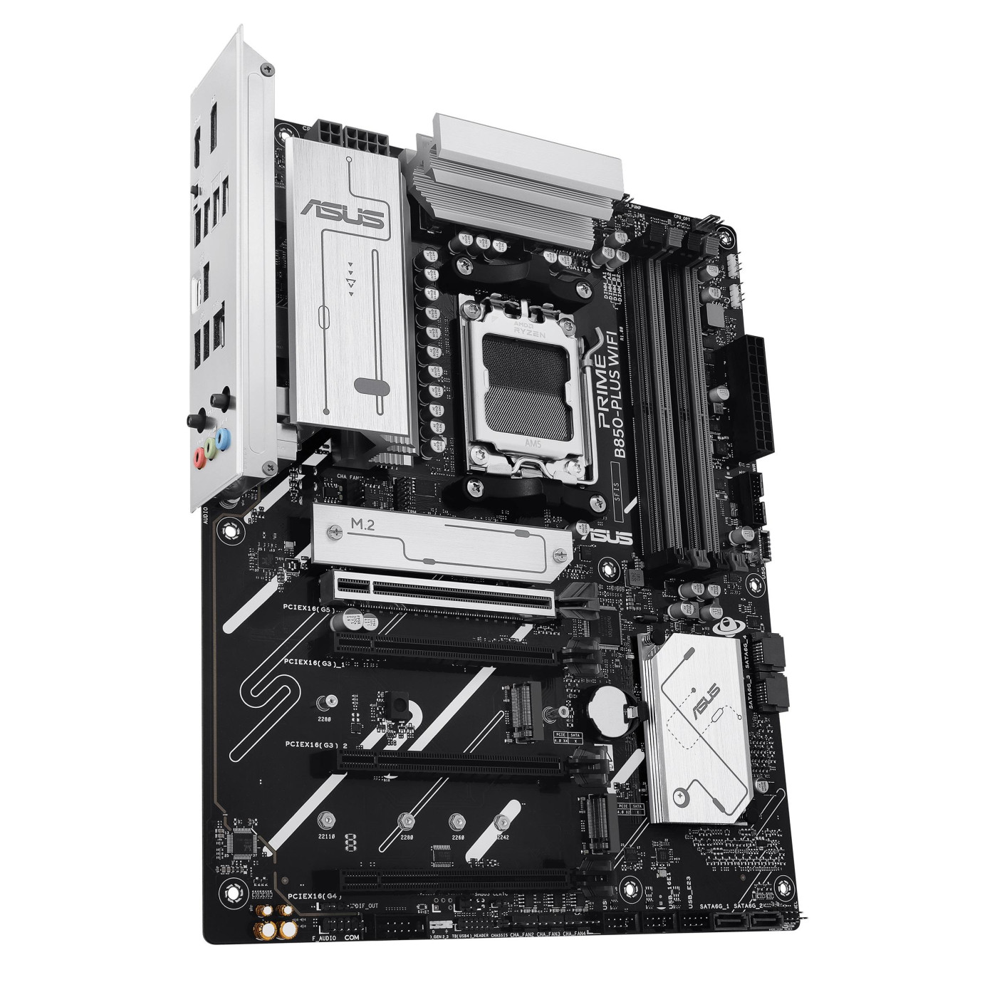 Материнская плата ASUS PRIME B850-PLUS WIFI (PRIME B850-PLUS WIFI) (Socket AM5, AMD B850, ATX)