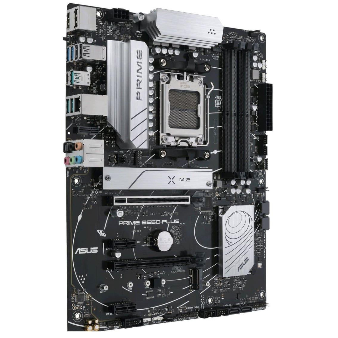 Материнская плата ASUS PRIME B650-PLUS (PRIME B650-PLUS) (Socket AM5, AMD B650, ATX)
