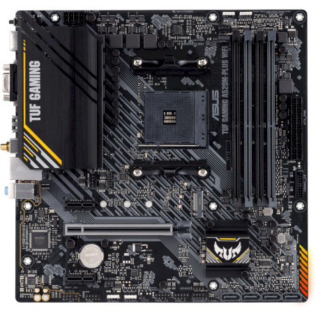 Материнська плата ASUS TUF GAMING A520M-Plus WIFI (TUF Gaming A520M-Plus WIFI) (Socket AM4, AMD A520, Micro-ATX)