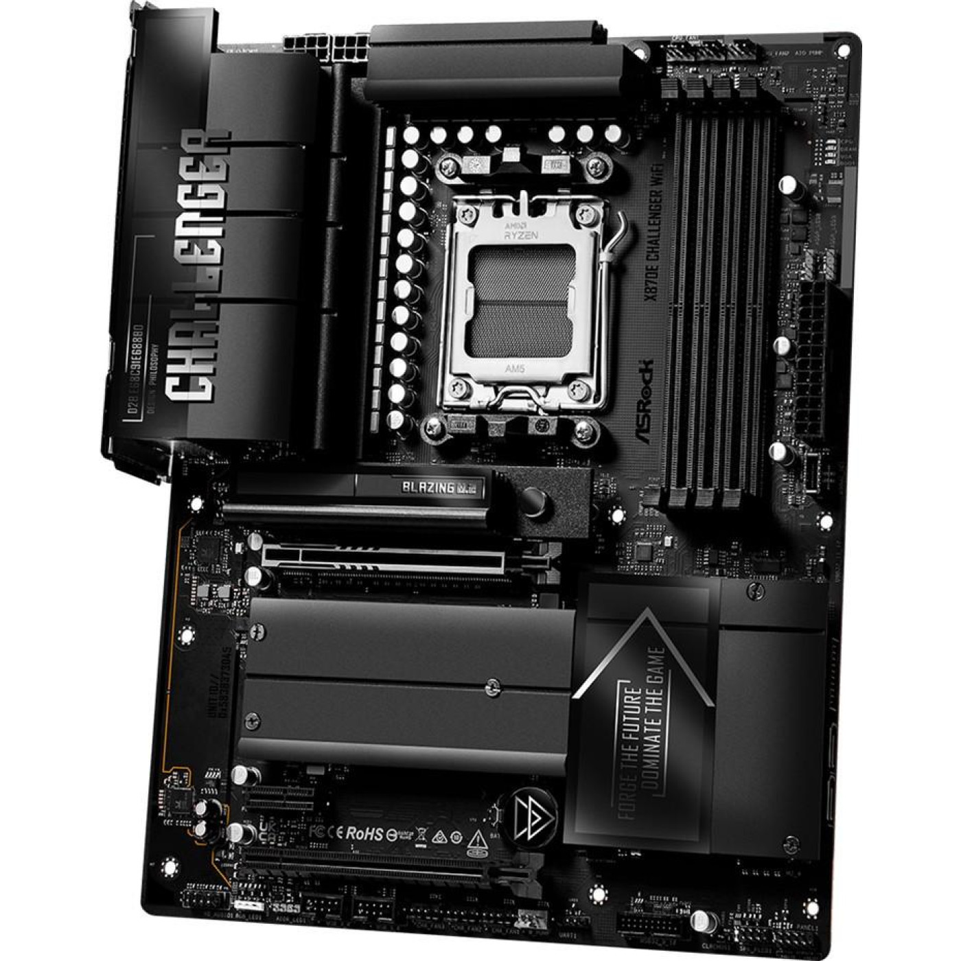Материнська плата ASRock X870E CHALLENGER WIFI (X870E CHALLENGER WIFI) (Socket AM5, AMD X870E, ATX)