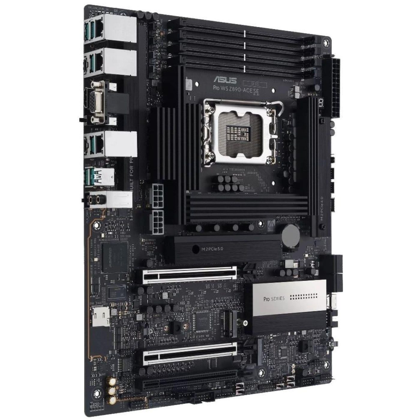 Материнська плата ASUS PRO WS Z890-ACE SE (PRO WS Z890-ACE SE) (Socket 1851, Intel Z890, ATX)